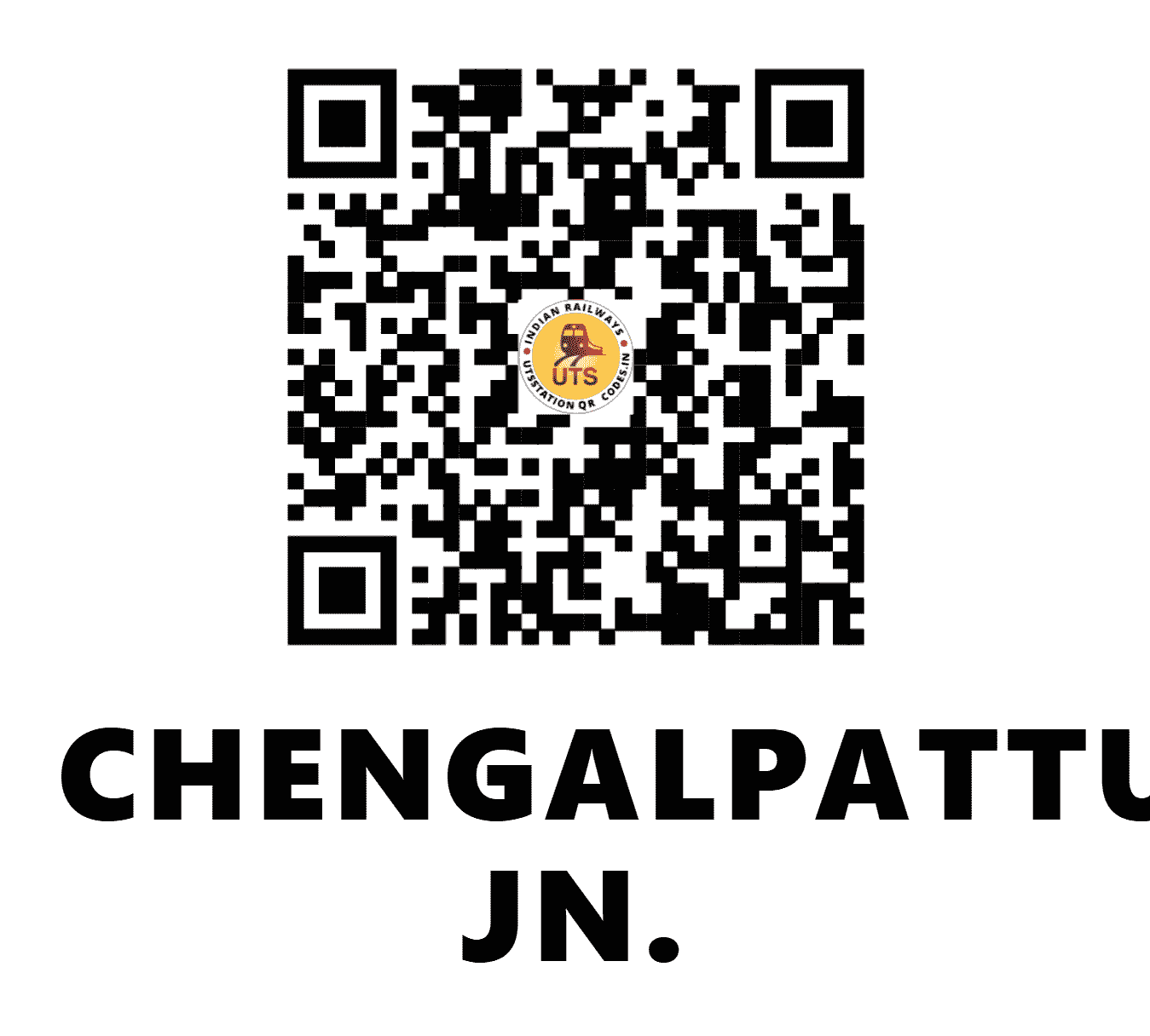 UTS QR Code for CHENGALPATTU JN. - CGL (SR - TAMIL NADU)